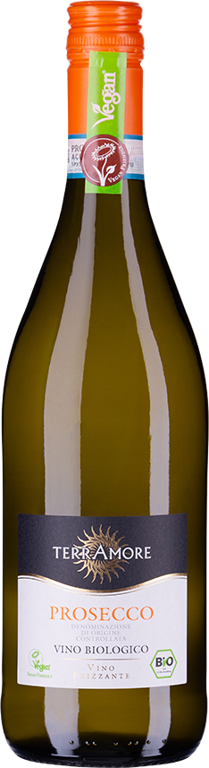 Bio-Prosecco Frizzante Treviso DOC TerrAmore Venetien Perlwein trocken