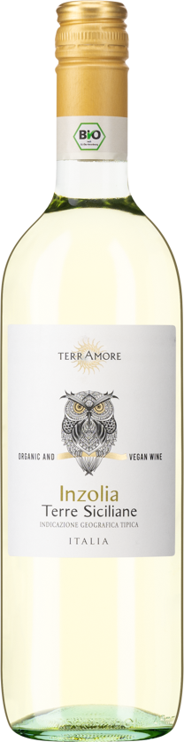Bio-Inzolia Terre Siciliane IGT TerrAmore Sizilien Weißwein trocken