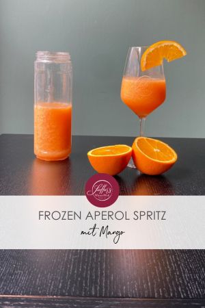 Frozen Aperol Spritz mit Mango