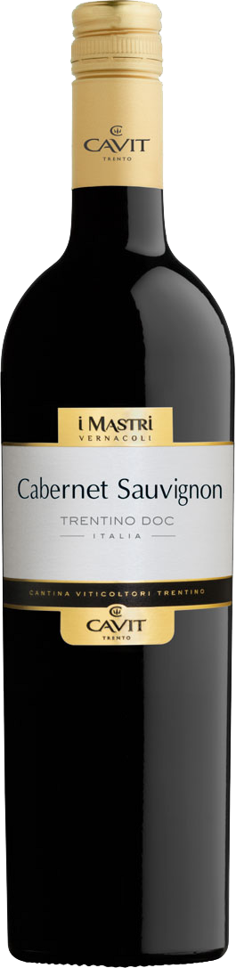 Cabernet Sauvignon Trentino DOC Mastri Vernacoli Cavit Rotwein trocken