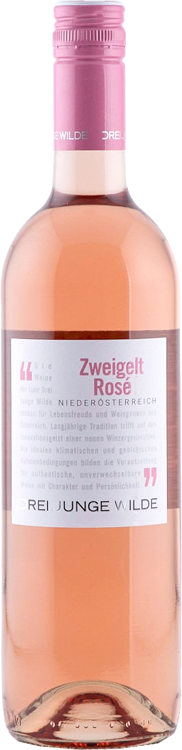 Zweigelt Rosé Niederösterreich QUW Drei Junge Wilde Roséwein trocken