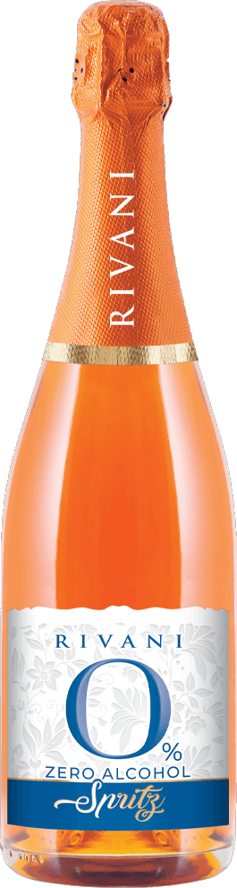 Rivani Spritz ZERO ALCOHOL Italien Schaumwein Mischgetränk alkoholfrei süß