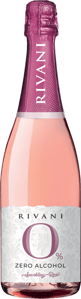 Rivani Sparkling Rosé ZERO ALCOHOL Italien Schaumwein alkoholfrei lieblich