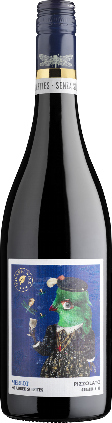 Bio-Merlot Veneto IGT Libellula Pizzolato Venetien Rotwein trocken